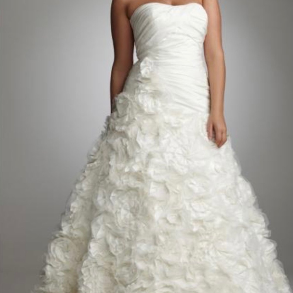 David’s Bridal Taffeta Ball Gown